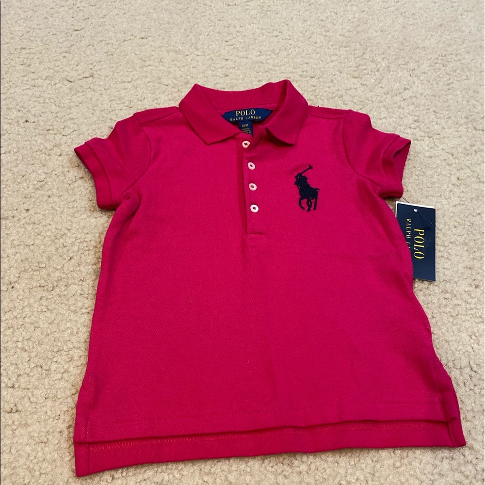 NWT 💕 Polo Ralph Lauren polo girls 4T